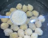 市販の冷凍つくね団子で時短春雨スープ作り方9写真