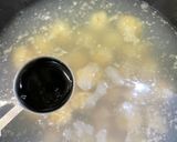 市販の冷凍つくね団子で時短春雨スープ作り方10写真