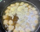 市販の冷凍つくね団子で時短春雨スープ作り方11写真