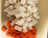 大根とにんじんのよごし作り方1写真