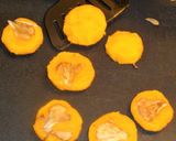 ハロウィンに⭐まいたけの秋色かぼちゃ餅作り方7写真