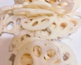 白菜と蓮根冬のシーザーサラダ作り方1写真