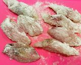 大葉入り卵の衣♡タラのピカタ作り方1写真