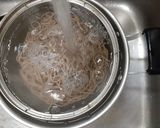 舞茸と豚肉のつけ蕎麦作り方3写真