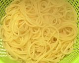 ソーセージと蕪の葉のロメスパ作り方6写真