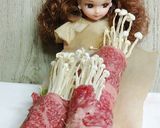 リカちゃん♡スナップエンドウえのき肉巻き作り方5写真