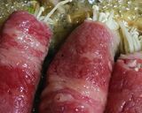 リカちゃん♡スナップエンドウえのき肉巻き作り方12写真