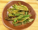 材料3つ!万願寺とうがらしのカリカリ焼き作り方5写真