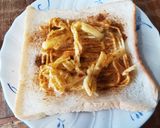 大人の醤油マヨカレーチーズトースト！作り方1写真