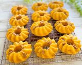 かぼちゃとクルミのヨーグルト焼きドーナツ作り方9写真