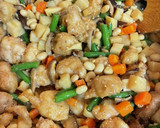 ささみ竜田揚げと野菜の味噌炒め作り方9写真