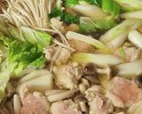 簡単！ふわふわ生姜鶏団子鍋作り方3写真