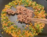 離乳食にも★栄養満点　鮭納豆炒め作り方3写真