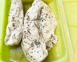 簡単!パクチーとささみのサラダ作り方3写真