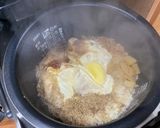 黄身を崩さず炊くホクホク卵の炊き込みご飯作り方4写真