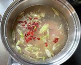 参鶏湯風☆薬膳おかゆ☆冬にぴったり作り方4写真