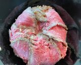 白黒ソースのローストビーフ丼作り方4写真