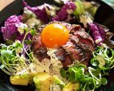 白黒ソースのローストビーフ丼作り方6写真