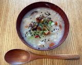 参鶏湯風☆薬膳おかゆ☆冬にぴったり作り方8写真