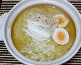 鶏むね肉であっさり塩ラーメン作り方9写真