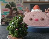 かわいいハーフケーキ:X'masトナカイ作り方9写真