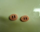 キャラ弁☆ウリムーおにぎり（ポケモン）♪作り方3写真