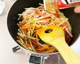 ウインナーのピリ辛きんぴらごぼう作り方5写真