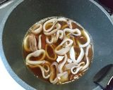 かぼちゃといかの煮つけ☆秋ごはん作り方3写真