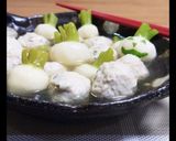 かぶと手作り肉団子の餡かけ作り方10写真
