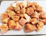 鶏むね肉のネギしょうゆ焼き作り方1写真