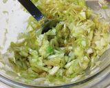 国産牛切り落としのねぎ塩だれ丼。作り方3写真