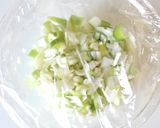 リメイク【豆腐卵蒸し（よだれ鶏ダレ）】作り方2写真