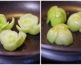 チンゲン菜の食べるスープ作り方3写真