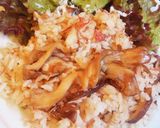 舞茸コンビーフぶっこみ炊き込みご飯☆Ξ作り方3写真