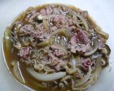 レンジで簡単！すき焼き風作り方4写真