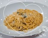 ニラ醤油入りのパスタ♡作り方3写真
