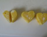 お弁当に❤くっついてるハートの卵焼き❤作り方6写真