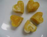 お弁当に❤くっついてるハートの卵焼き❤作り方11写真