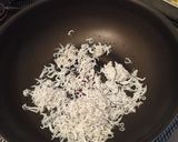 【究極の飯の供】茎ワカメとしらすの炒り煮作り方1写真