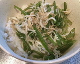 【究極の飯の供】茎ワカメとしらすの炒り煮作り方4写真