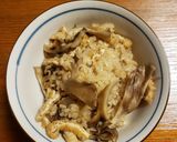 簡単まいたけご飯作り方6写真