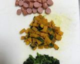 かぼちゃとほうれん草の簡単ケークサレ作り方3写真