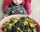 リカちゃん♡きくらげニラ卵炒め*貝柱出汁作り方16写真