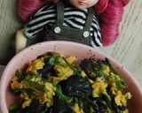 リカちゃん♡きくらげニラ卵炒め*貝柱出汁作り方21写真