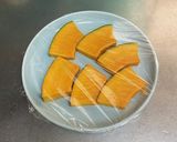 溶かしチーズで☆南瓜のパリパリ巻き☆作り方4写真