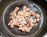 作り置き鮭とゴボウの中華風そぼろ作り方3写真