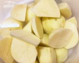 ＸＯ醤ポテト 超・簡単、美味しい 。作り方1写真