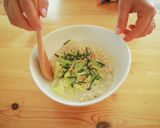 キャベツとオートミールのヘルシーお茶漬け作り方4写真