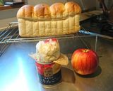 リンゴの缶詰めでアップルパン作り方11写真