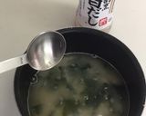 オートミール卵わかめ雑炊/簡単ダイエット作り方2写真